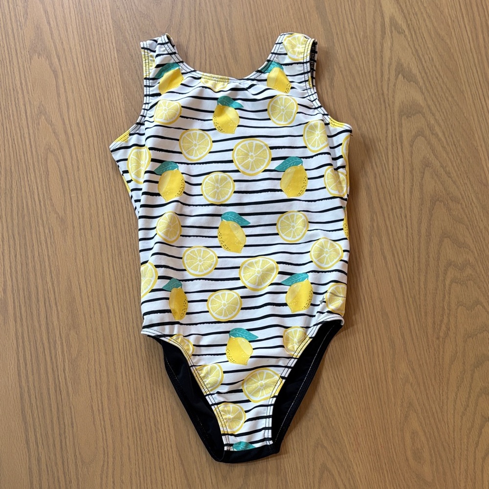 Destira lemon leotard